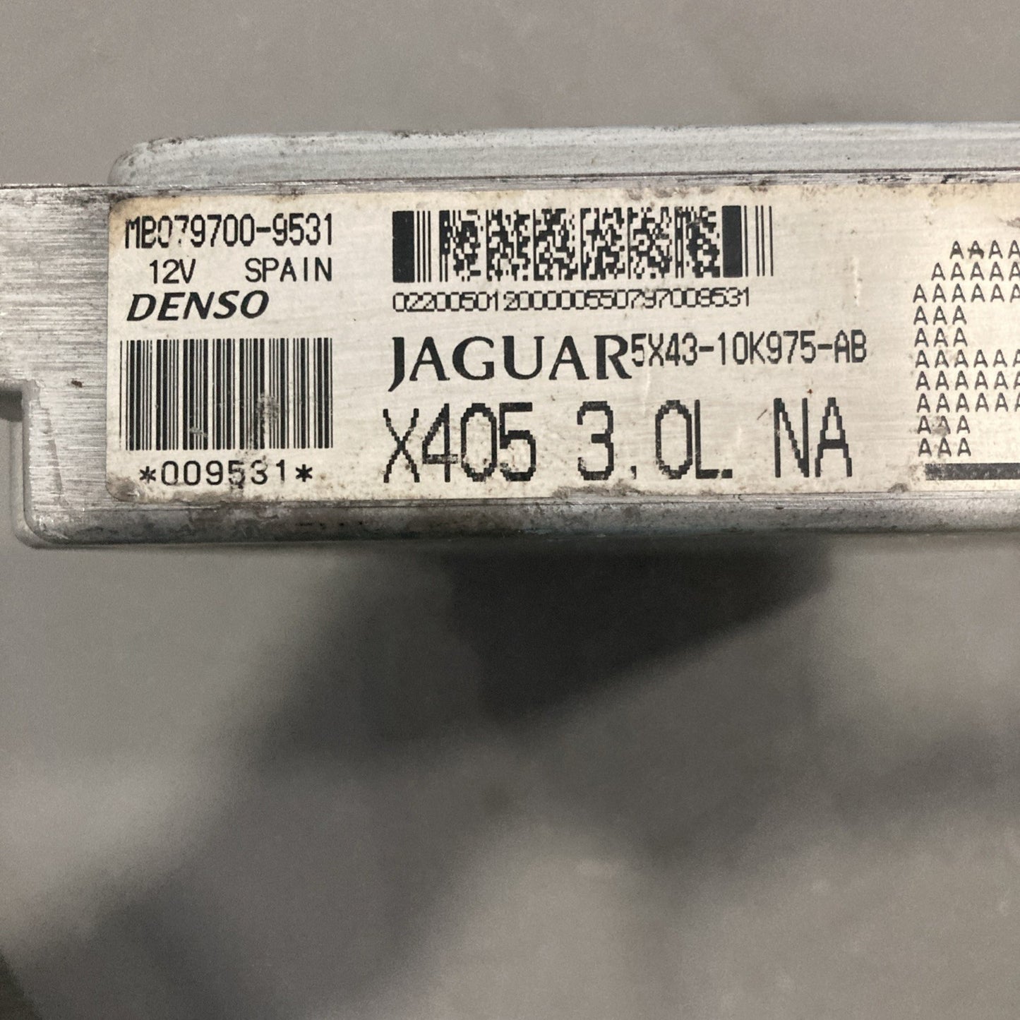 2005 Jaguar X-type ECU/ECM 5X43-10K975-AB