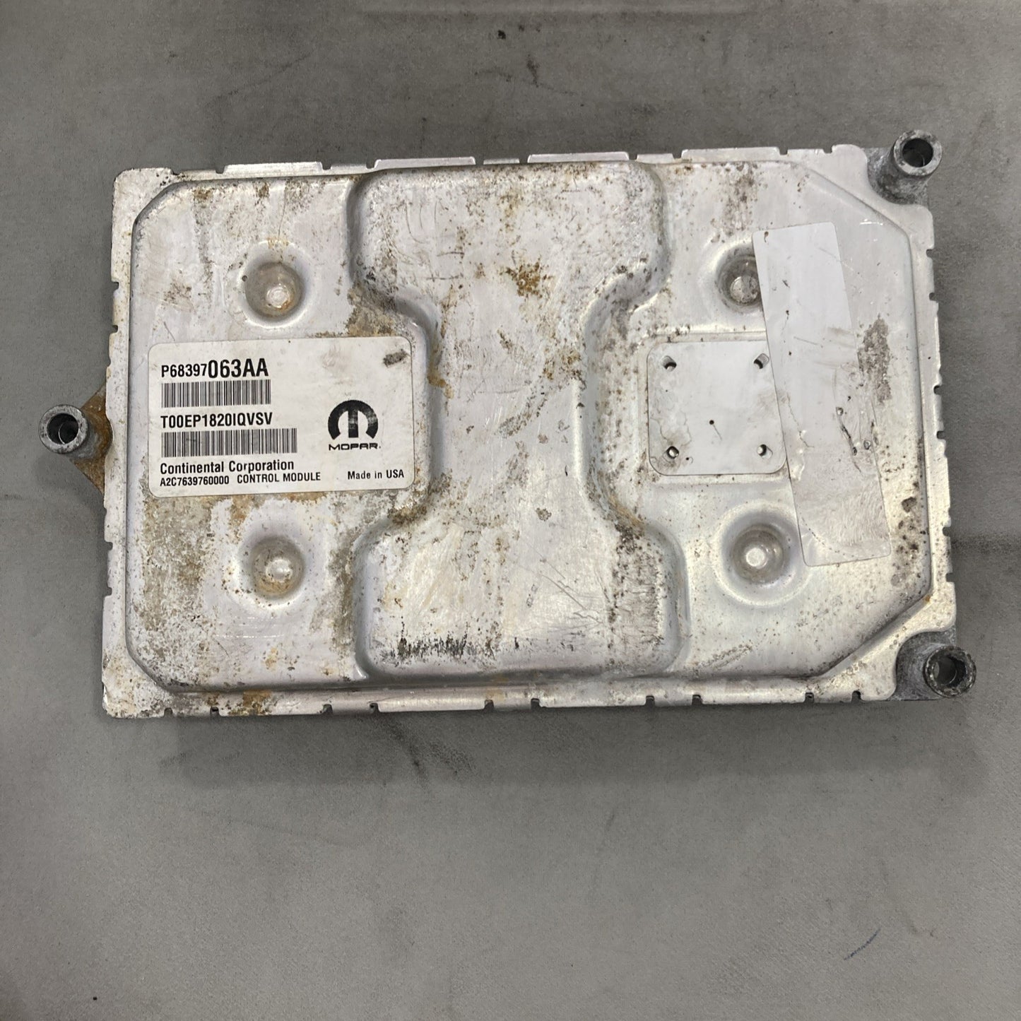 2019-2020 Jeep Cherokee ECU/ECM P68397063AA