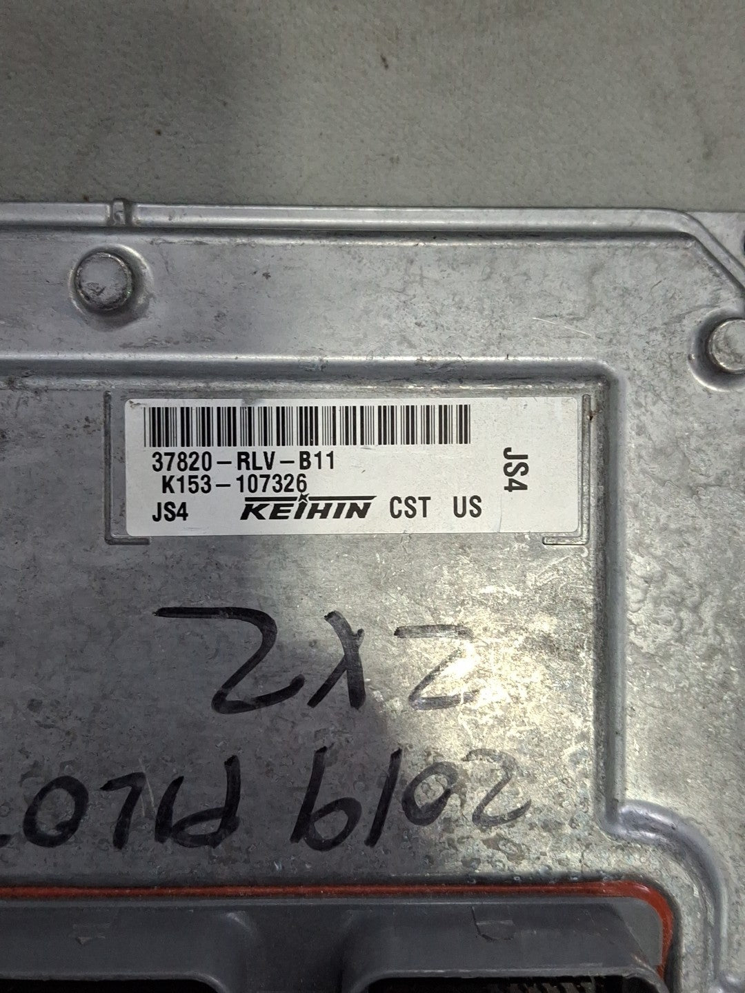 2019 HONDA PILOT ECU/ECM 37820-RLV-B11
