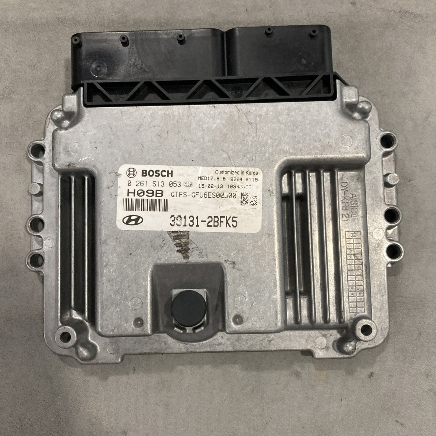 2015-2017 Hyundai Veloster 1.6L Engine Control Module 39131-2BFK5