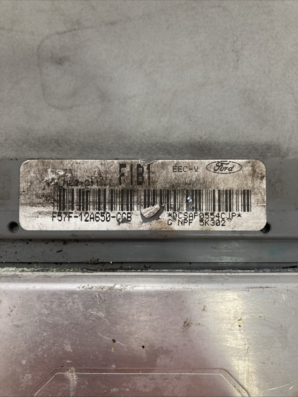 1996 Ford RANGER ECU/ECM F57F-12A650-CCB