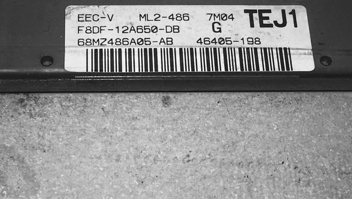 1998 Ford Taurus Sable ECU F8DF-12A650-DB