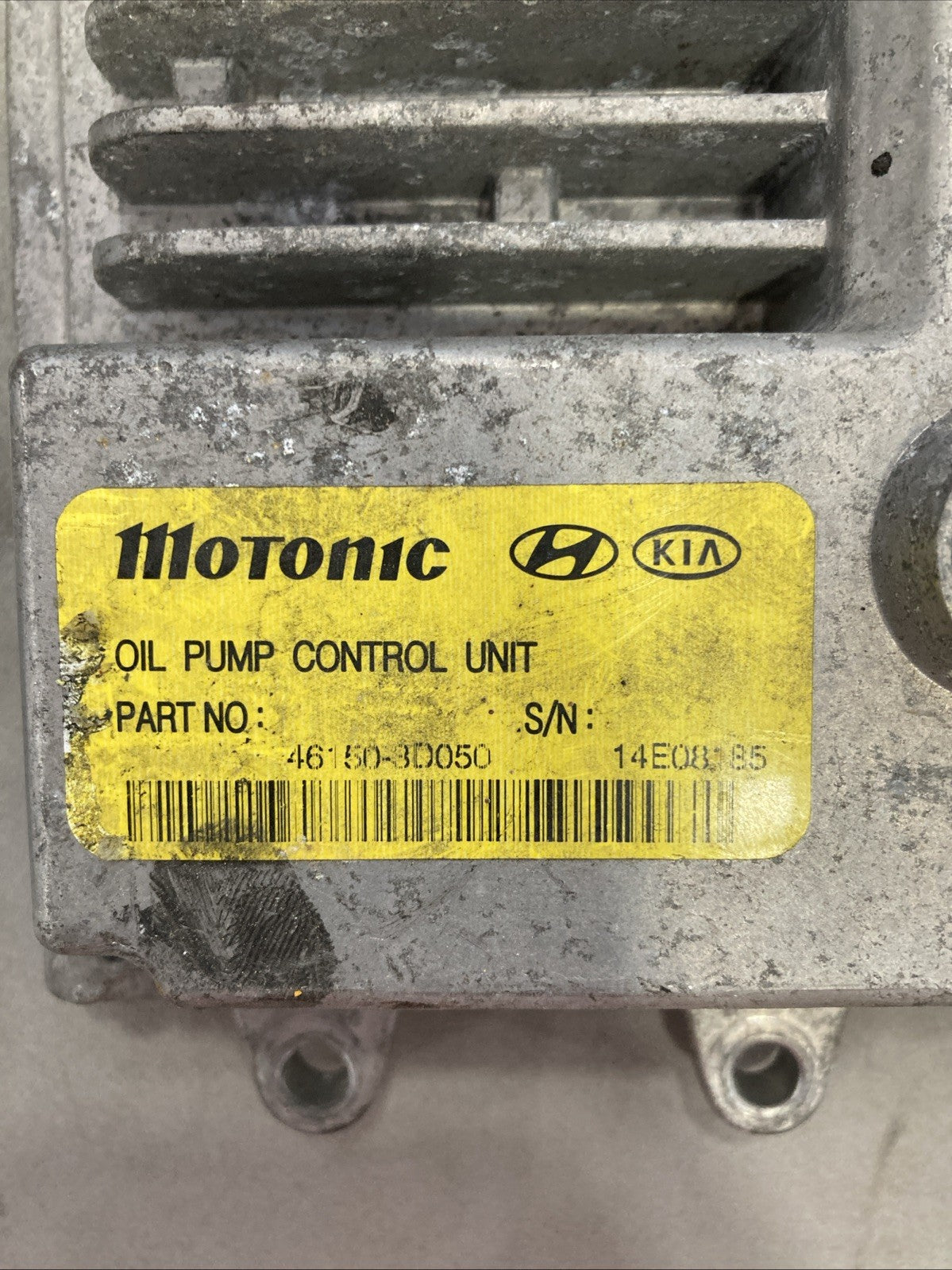 2013-2015 Hyundai Sonata Oil Pump Control Unit 46150-3D050