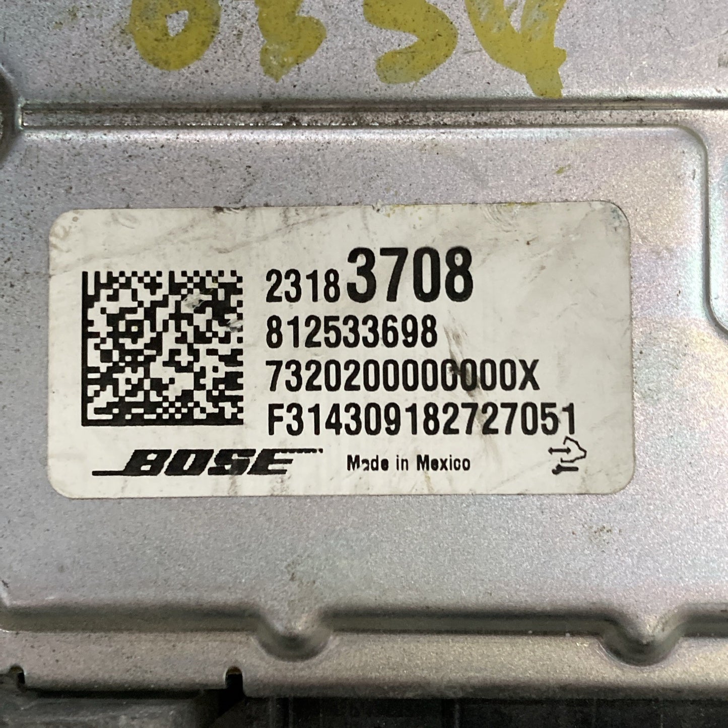 2015-2020 Chevrolet Tahoe BOSE Audio Amplifier 23183708