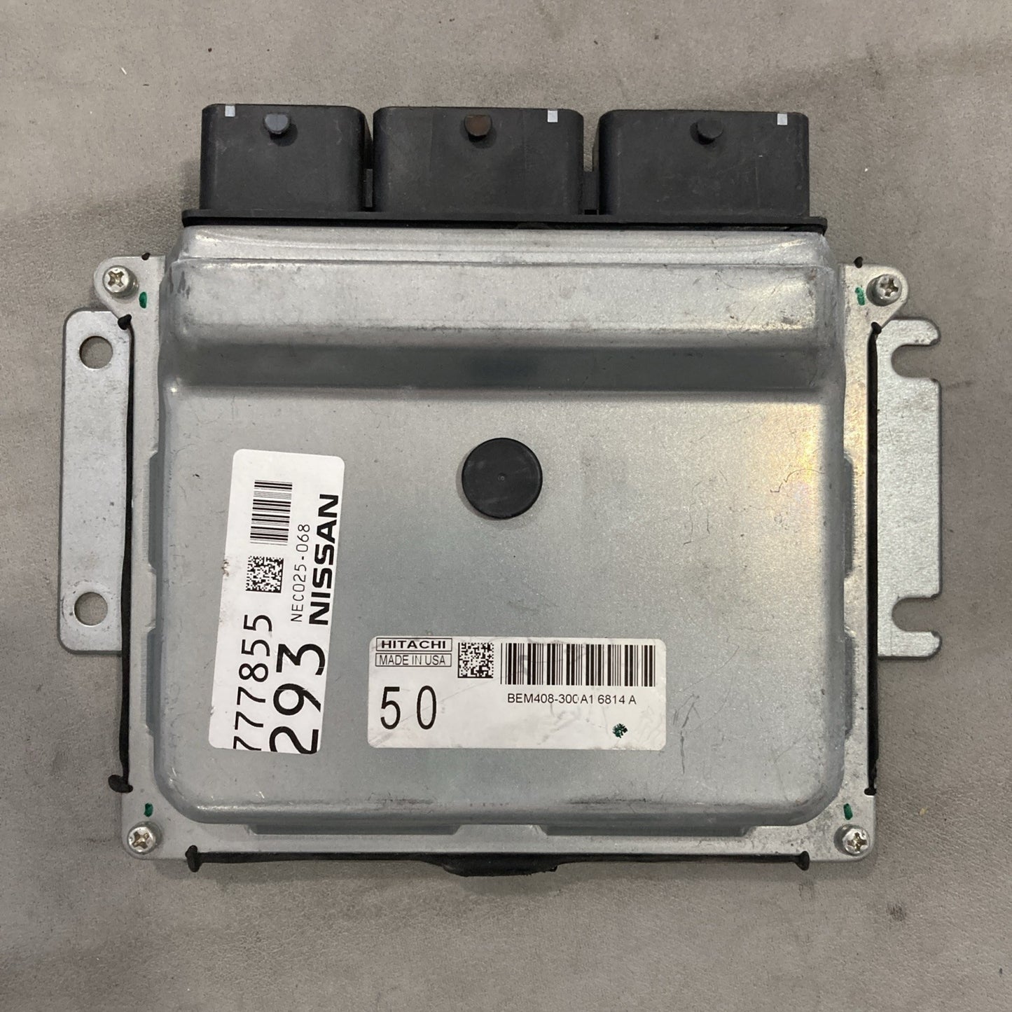 2016-2017 Nissan Altima ECU/ECM BEM408-300 A1 NEC025-068