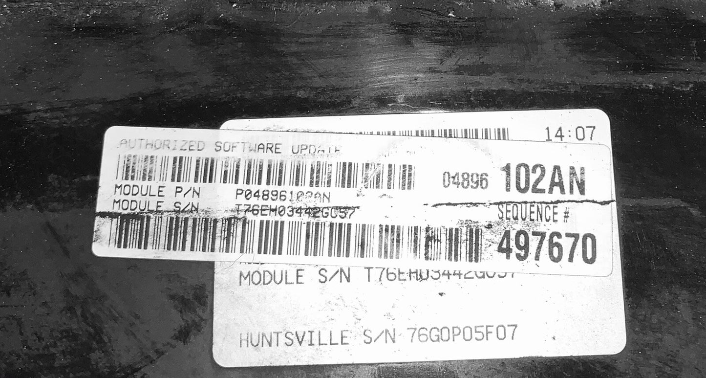 2004 Dodge Stratus Sebring ECU P04896102AN
