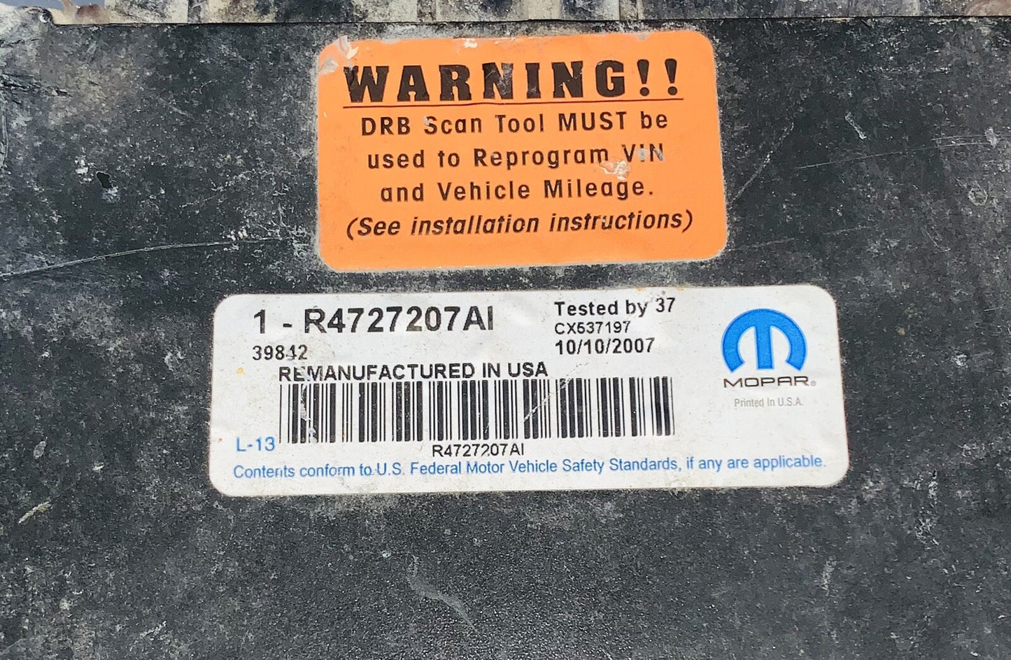 1997 Dodge Caravan ECU R4727207AI