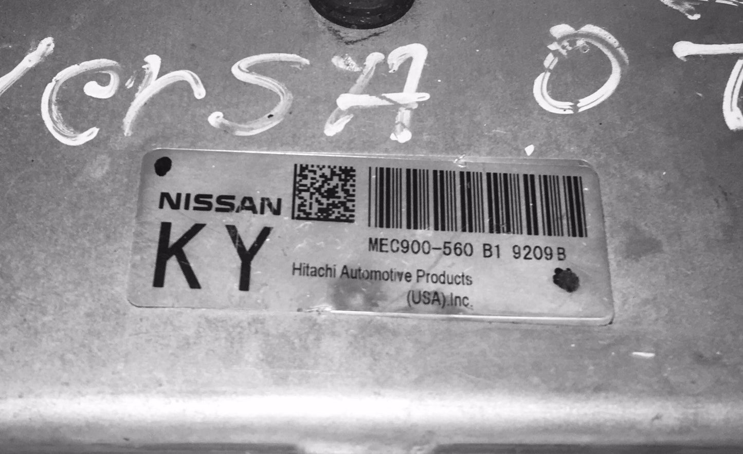2009 Nissan Versa ECU MEC900-560 B1