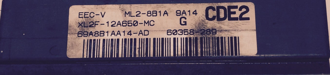 1999 Explorer ECU XL2F-12A650-MC