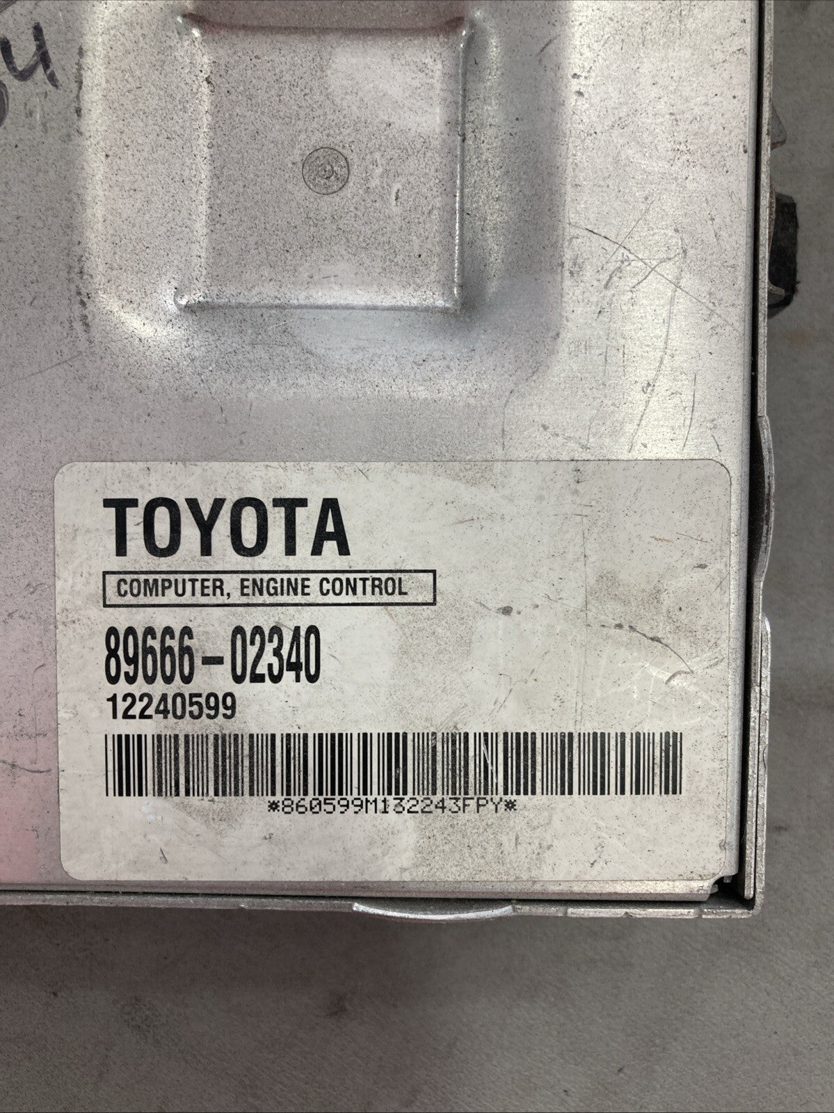 89666-02340 | Toyota Matrix 2003-2004 ECU/ECM