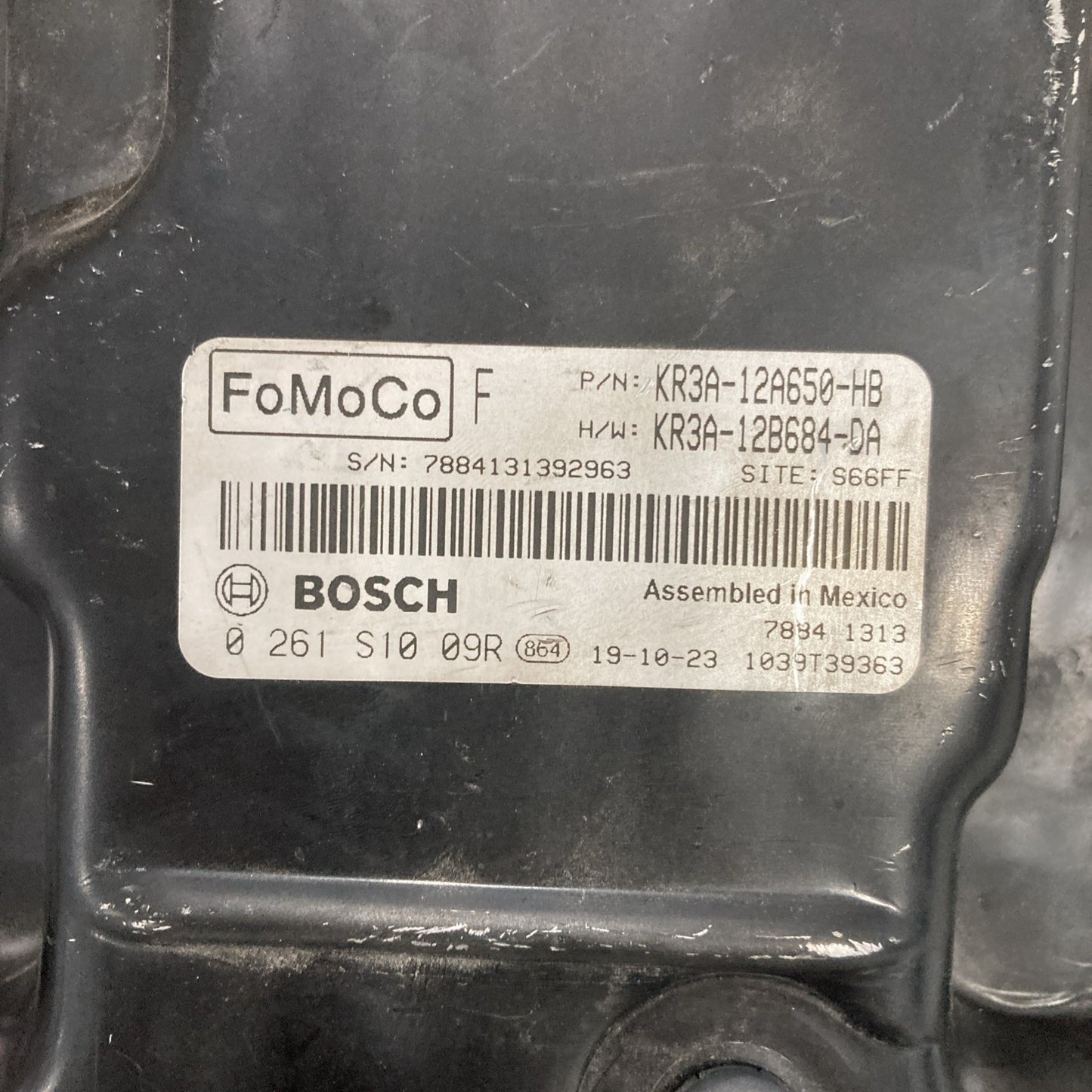 2018-2023 Ford Mustang 2.3L ECU/ECM KR3A-12A650-HB