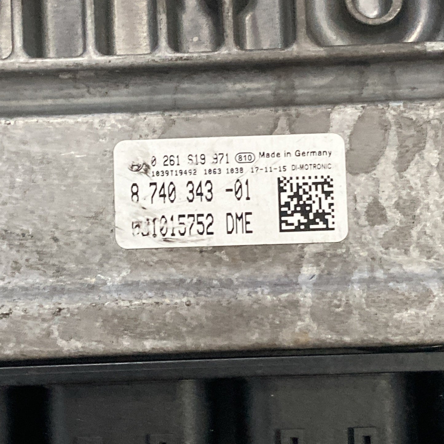 2017-2019 BMW 430i ECU/ECM 8 740 343 -01