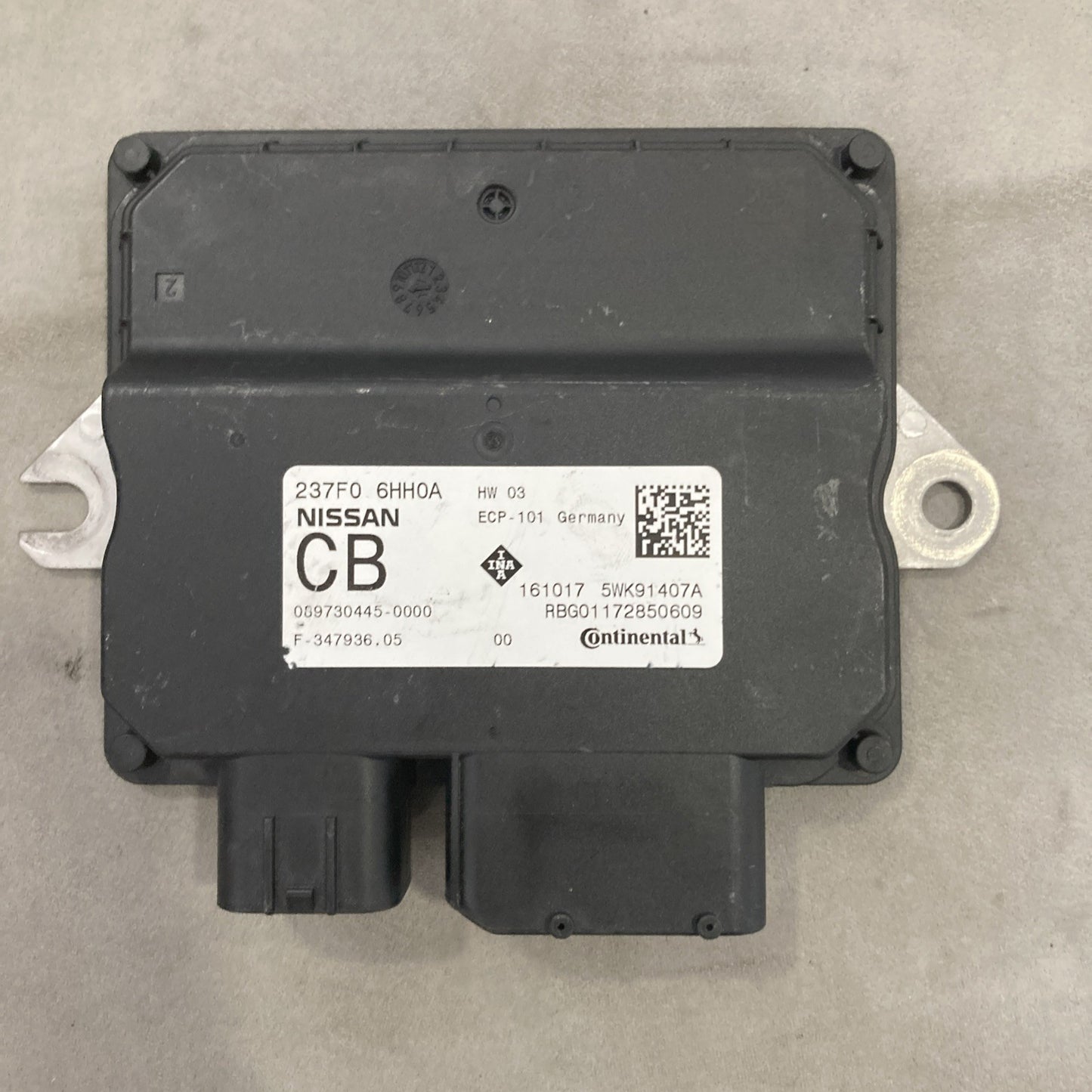 2017-2022 Infiniti Q50 Variable Valve Timing Control Unit 237F0-6HH0A