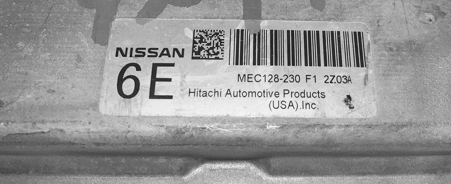 2013 Pathfinder ECU MEC128-230 F1