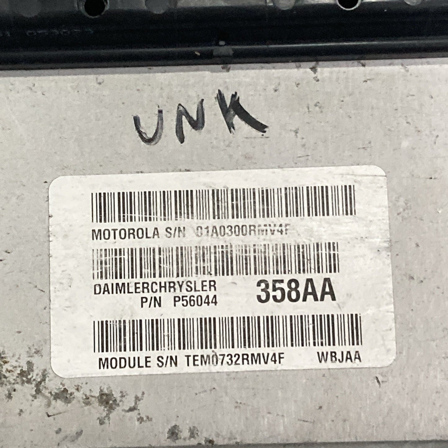 Jeep Grand Cherokee 4.7L ECU/ECM P56044358AA (B)