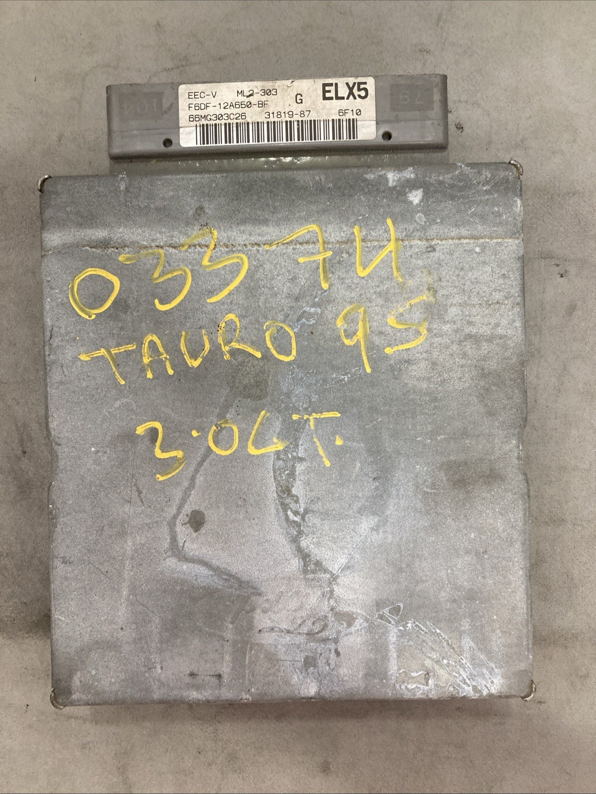 1996 Ford Taurus ECU/ECM F6DF-12A650-BF