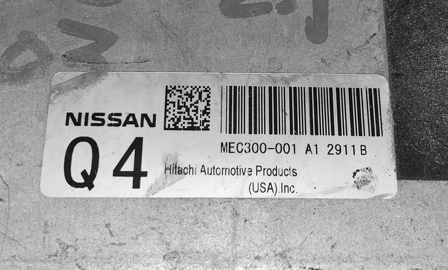 2013-2015 Nissan Altima ECU MEC300-001 A1