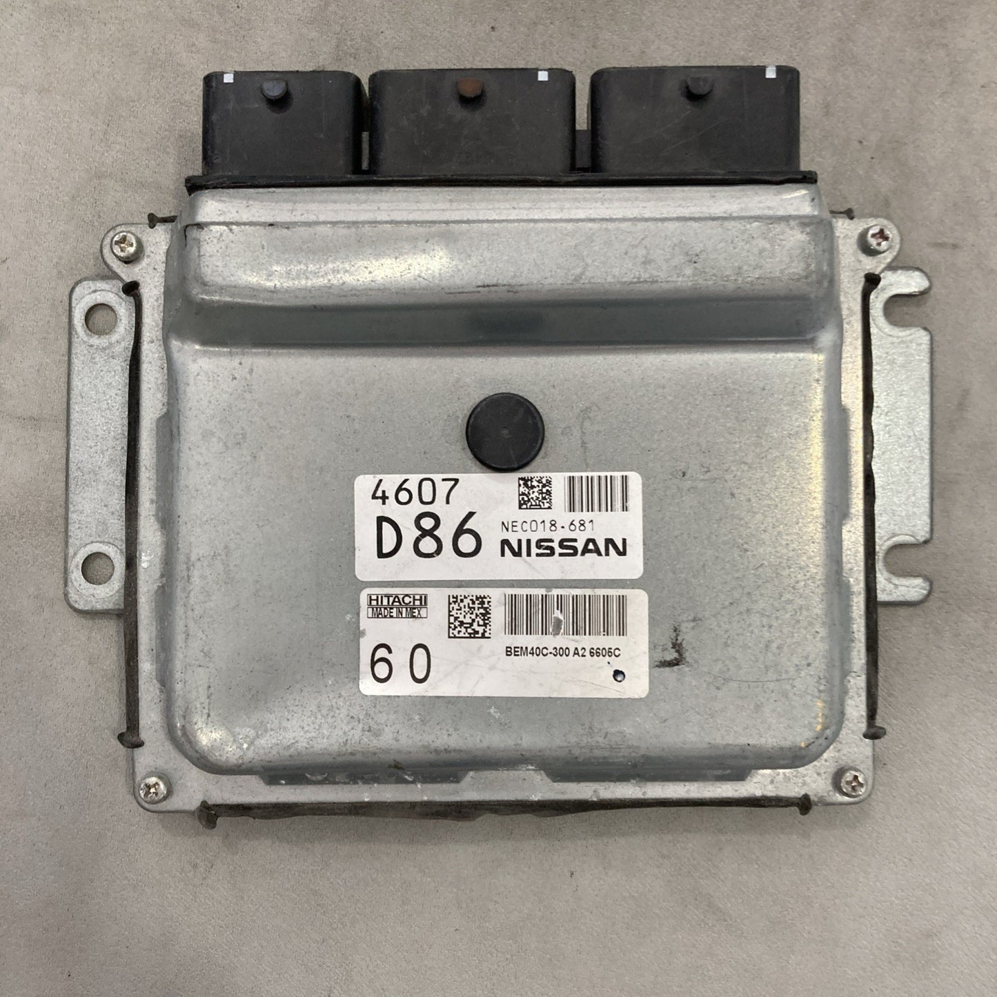 2016-2017 Nissan Sentra ECU/ECM BEM40C-300 A2 | NEC018-681