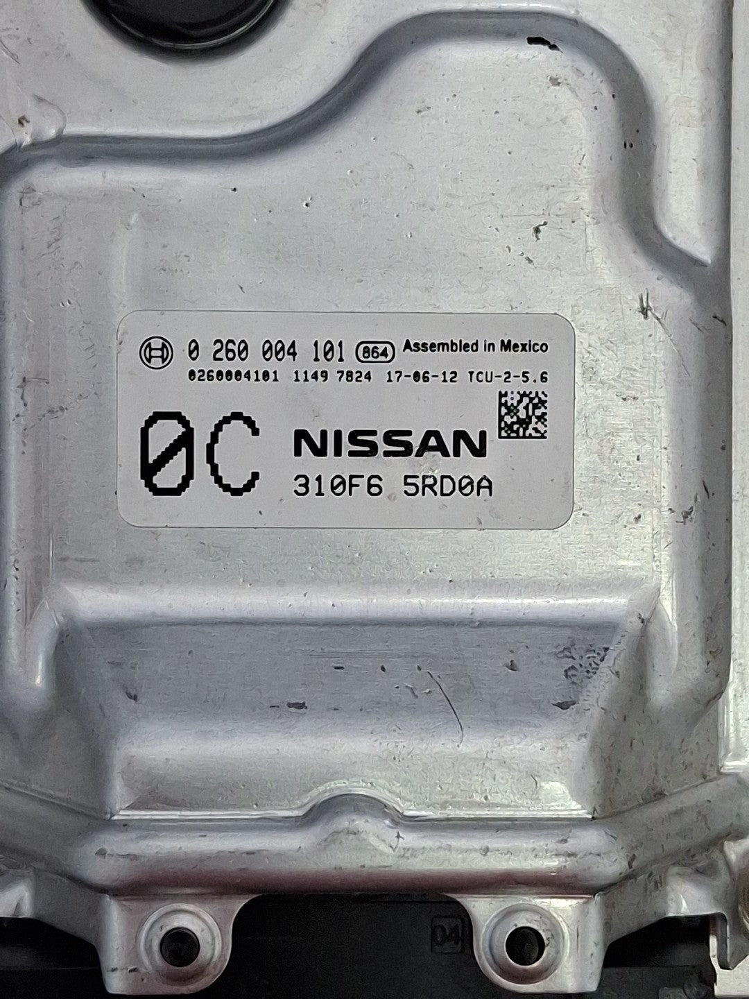 2019 Nissan Sentra TCM 310F6 5RD0A