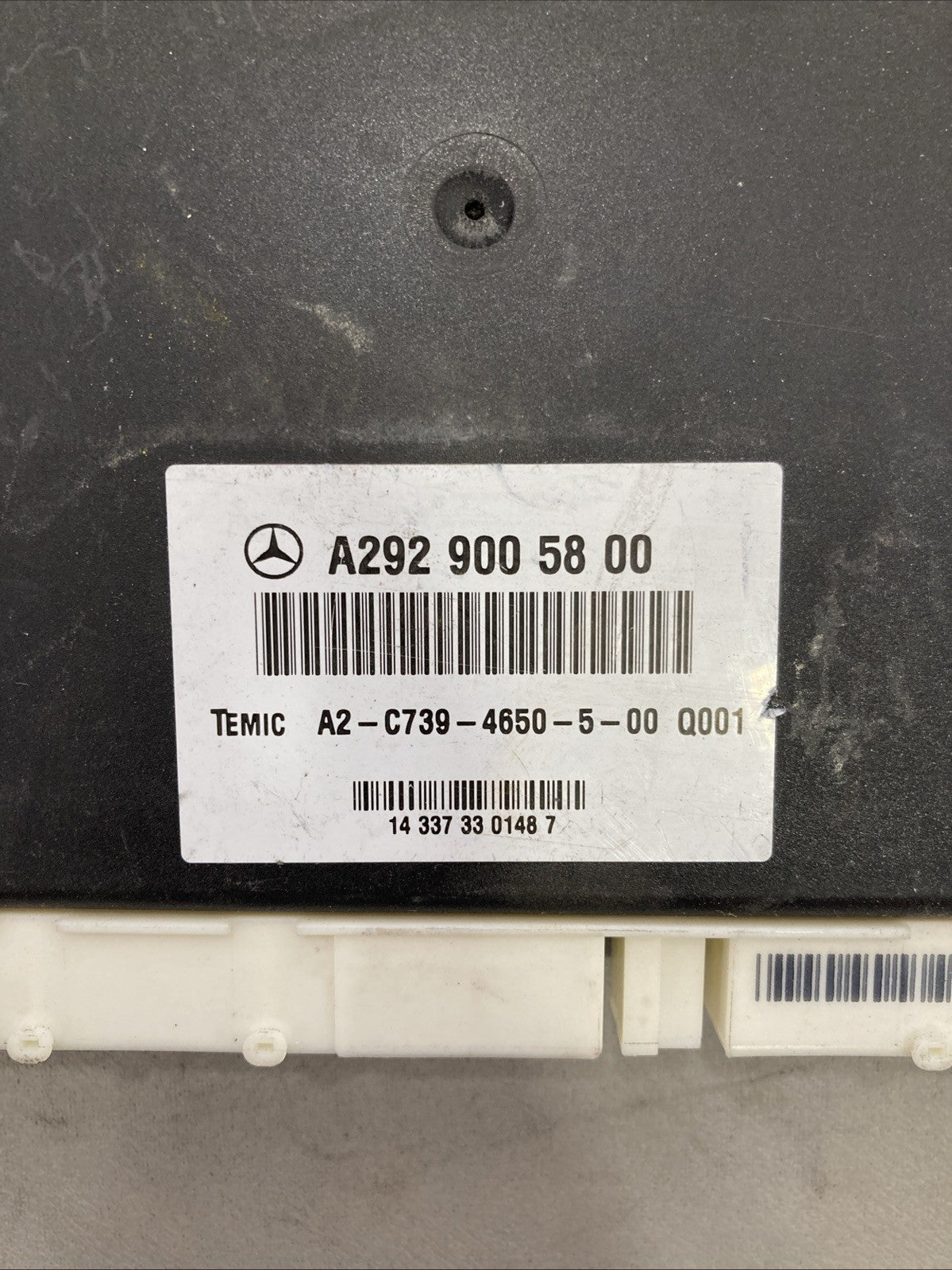 Mercedes A292 900 58 00 Transmission Control Module TCM