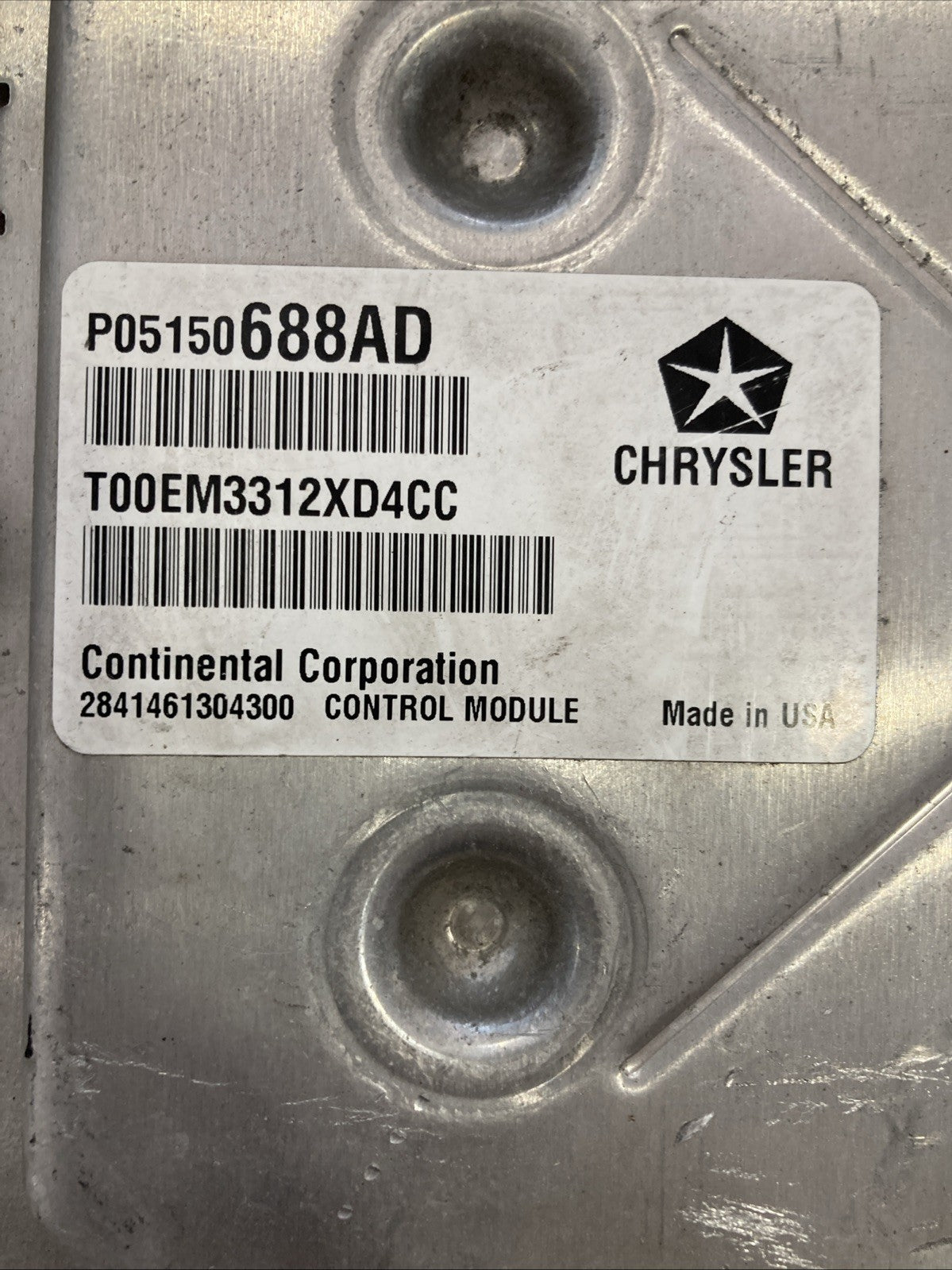 Dodge Dart ECU/ECM P05150688AD