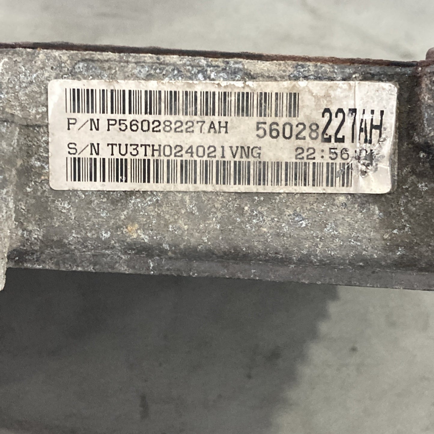 2000 Dodge Dakota Transmission Control Module P56028227AH