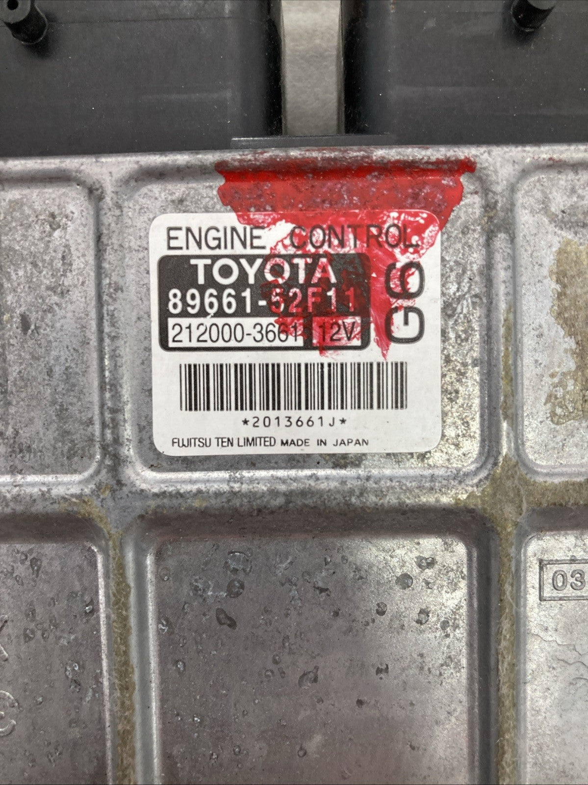 2006-2008 Toyota Yaris ECU/ECM 89661-52F11