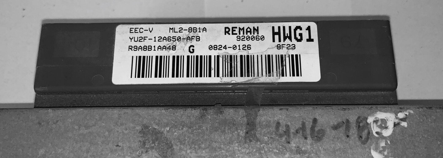 1999 Ford Explorer ECU YU2F-12A650-AFB