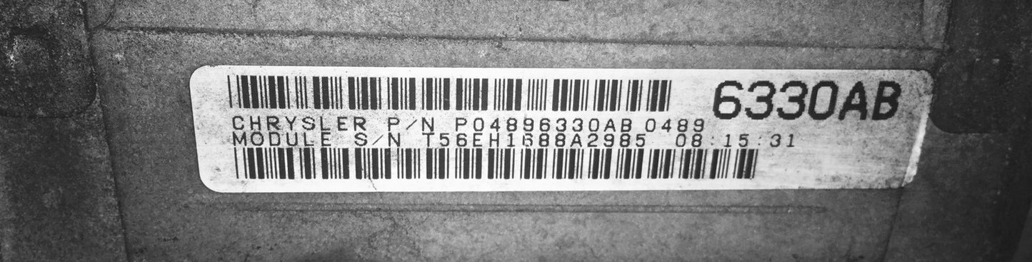 Dodge ECU P04896330AB