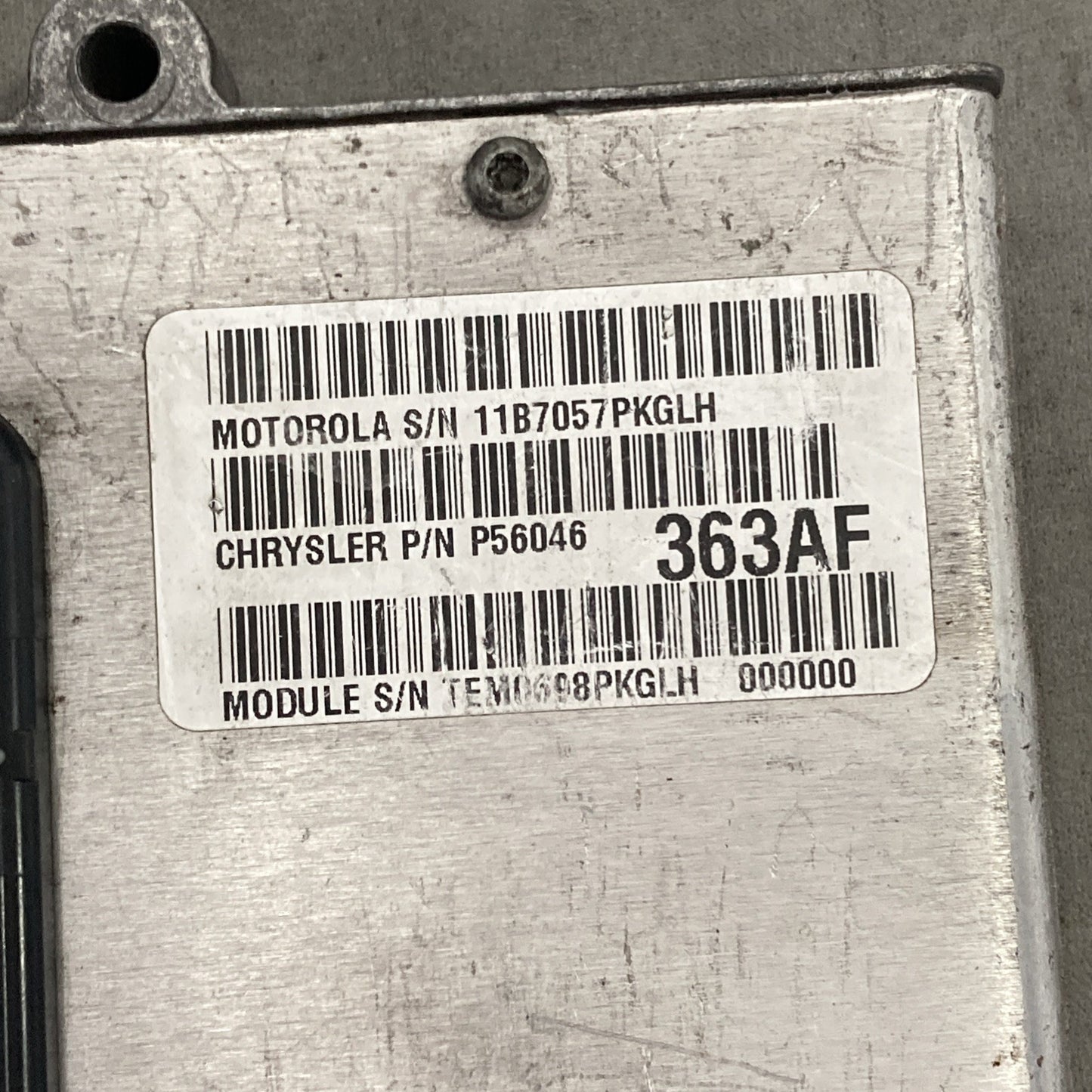1998 Dodge Durango 5.2L ECU/ECM P56046363AF