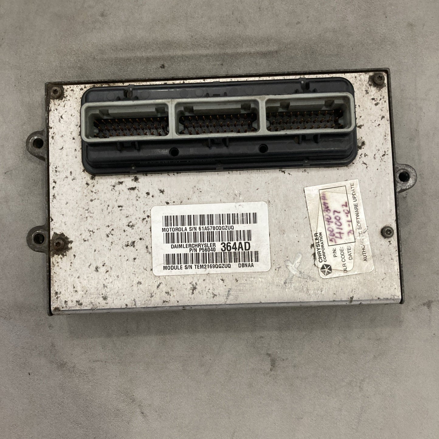 2000 Dodge Durango 4.7L ECU/ECM P56040364AD (B)