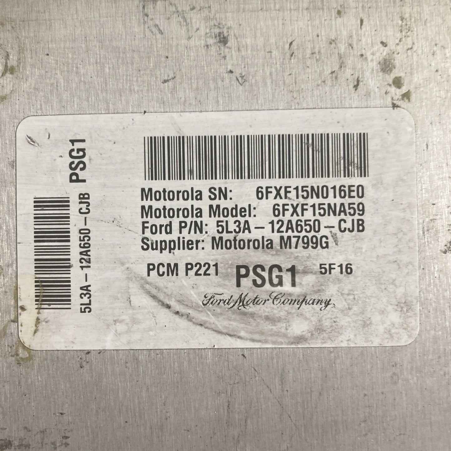 2005 Ford F-150 5.4L ECU/ECM 5L3A-12A650-CJB