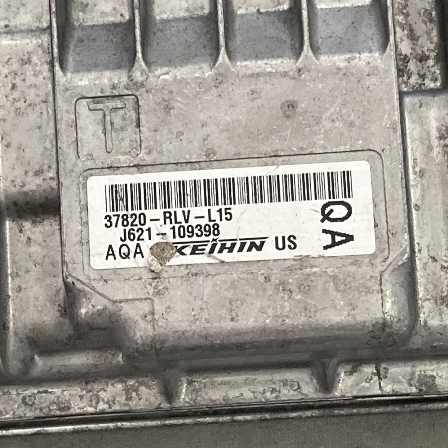 2019 Honda Passport AWD ECU/ECM 37820-RLV-L15