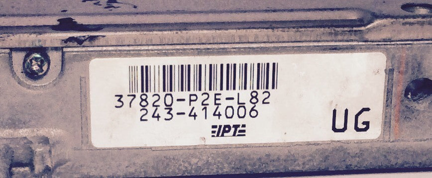 1998 Honda Civic ECU 37820-P2E-L82