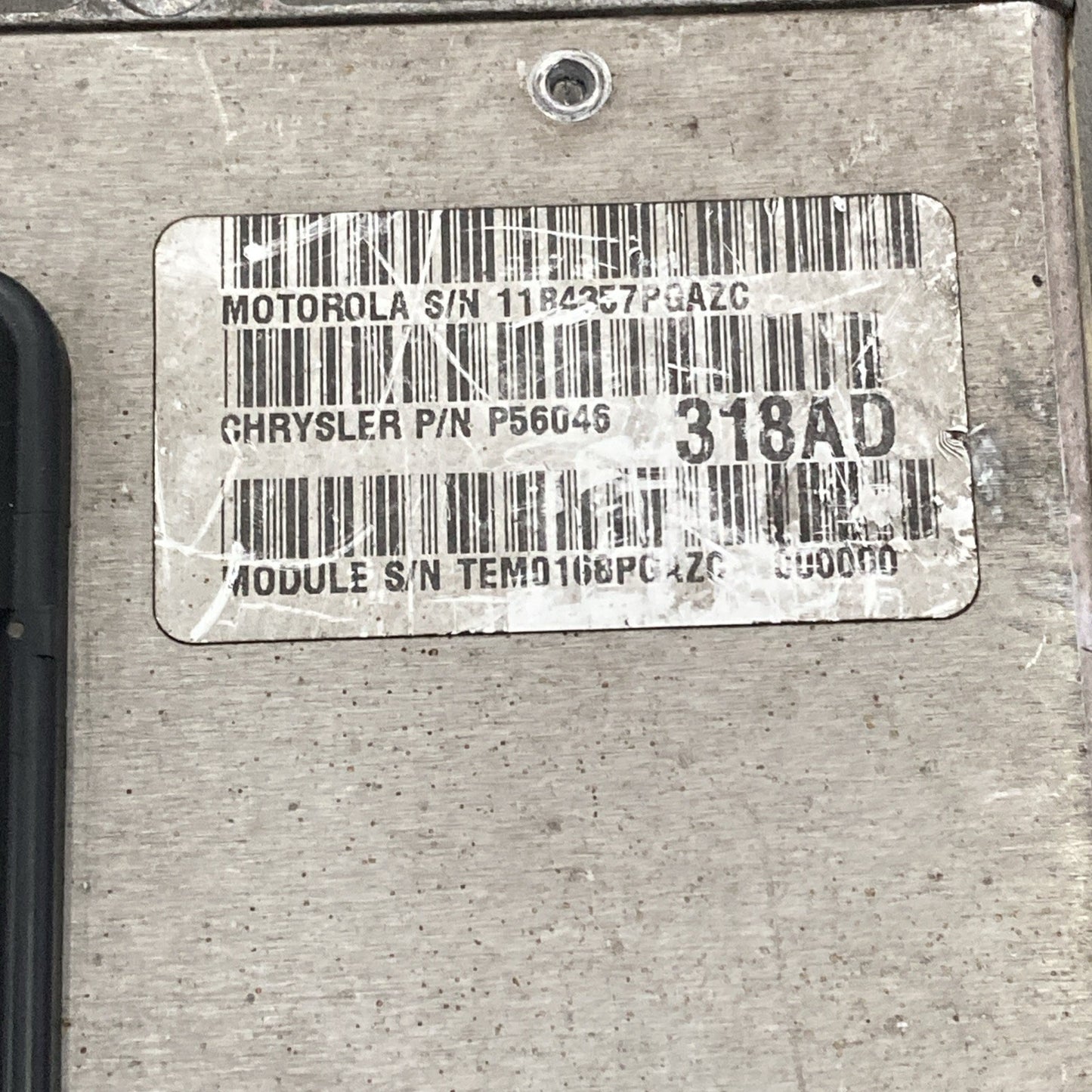 1998 Dodge RAM Van 5.9L V8 ECU/ECM P56046318AD