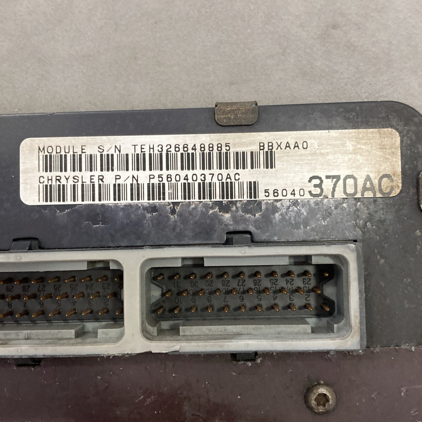 1997 Dodge Ram Van 3.9L ECU/ECM P56040370AC