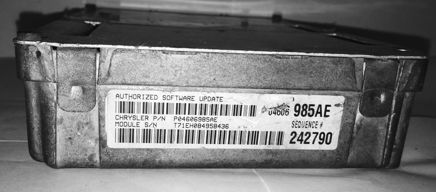 1999 Dodge Intrepid ECU P04606985AE