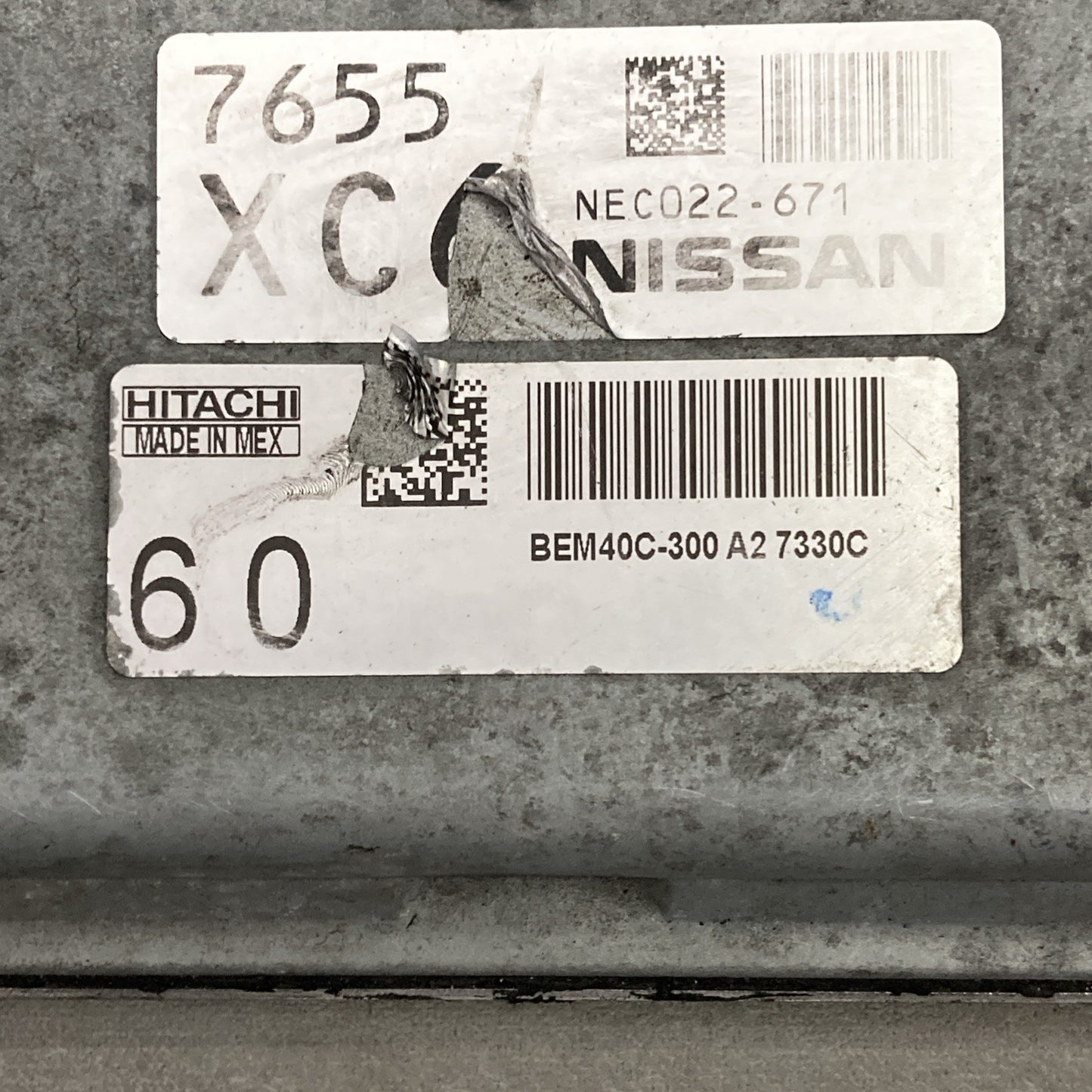 2016-2017 Nissan Sentra ECU/ECM BED40C-300 A2 / NEC022-671