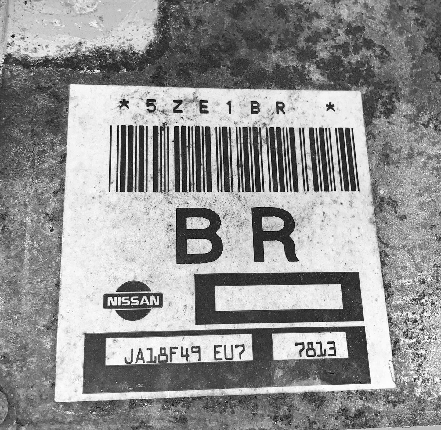 1998 Nissan Altima ECU JA18F49 EU7