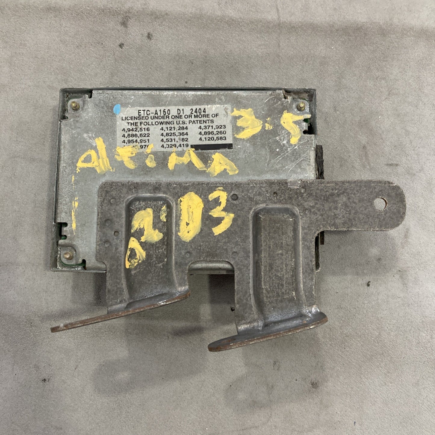 2002-2003 Nissan Altima Transmission Control Module ETC-A150 D1
