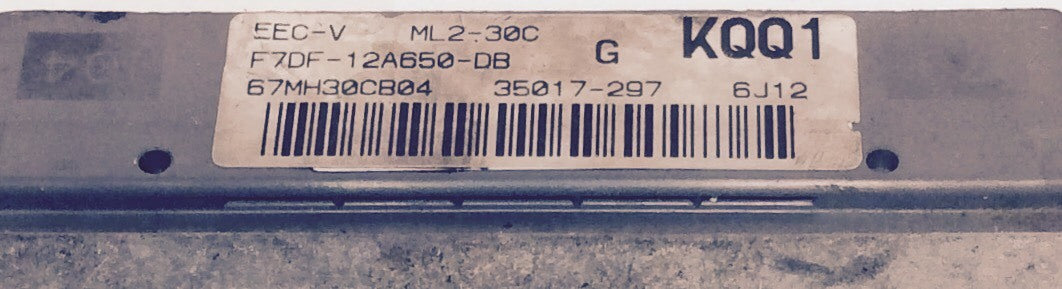 1997 Taurus Sable ECU F7DF-12A650-DB