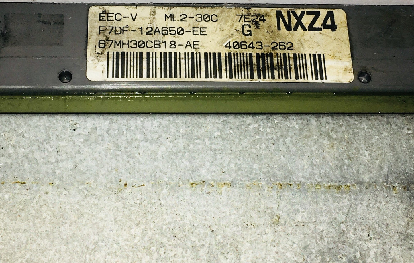 1997 Ford Taurus Sable ECU F7DF-12A650-EE