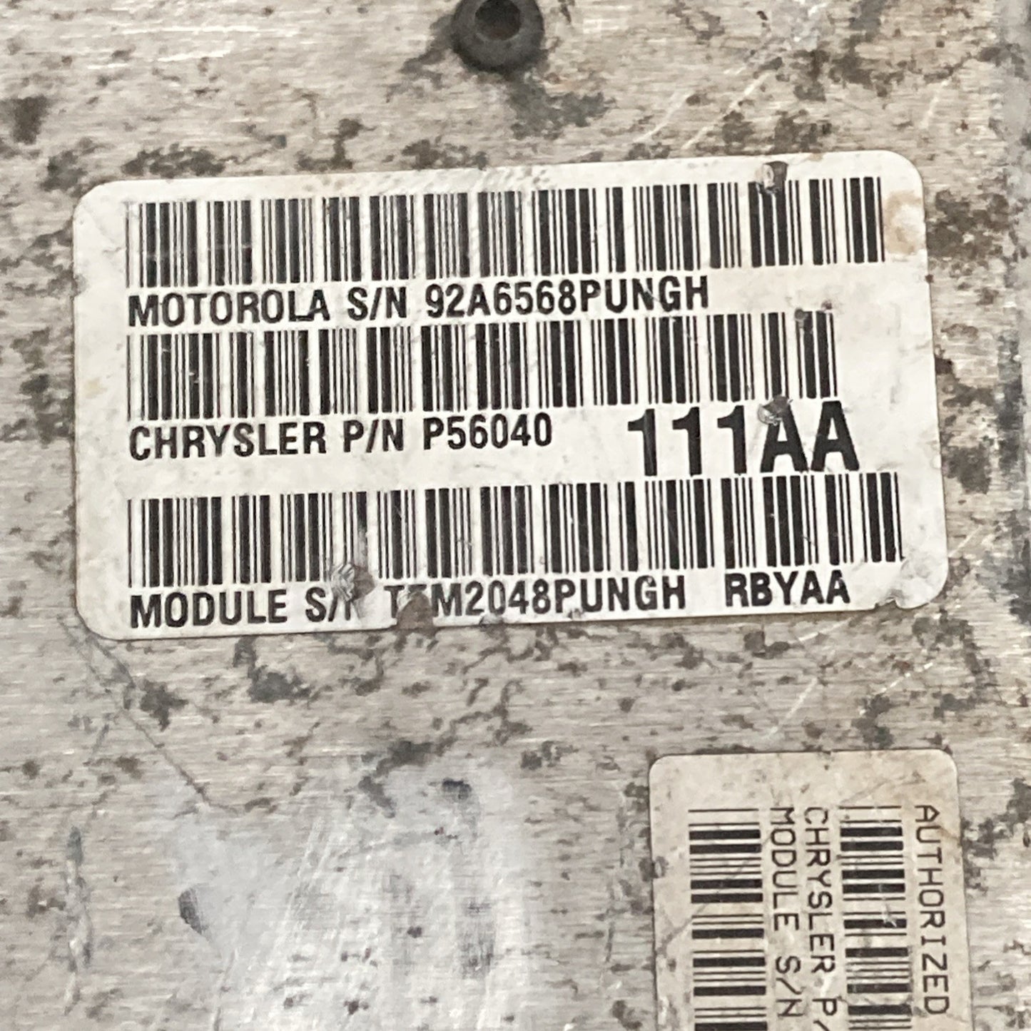 1999 Dodge Ram Truck 5.2L ECU/ECM P56040111AA