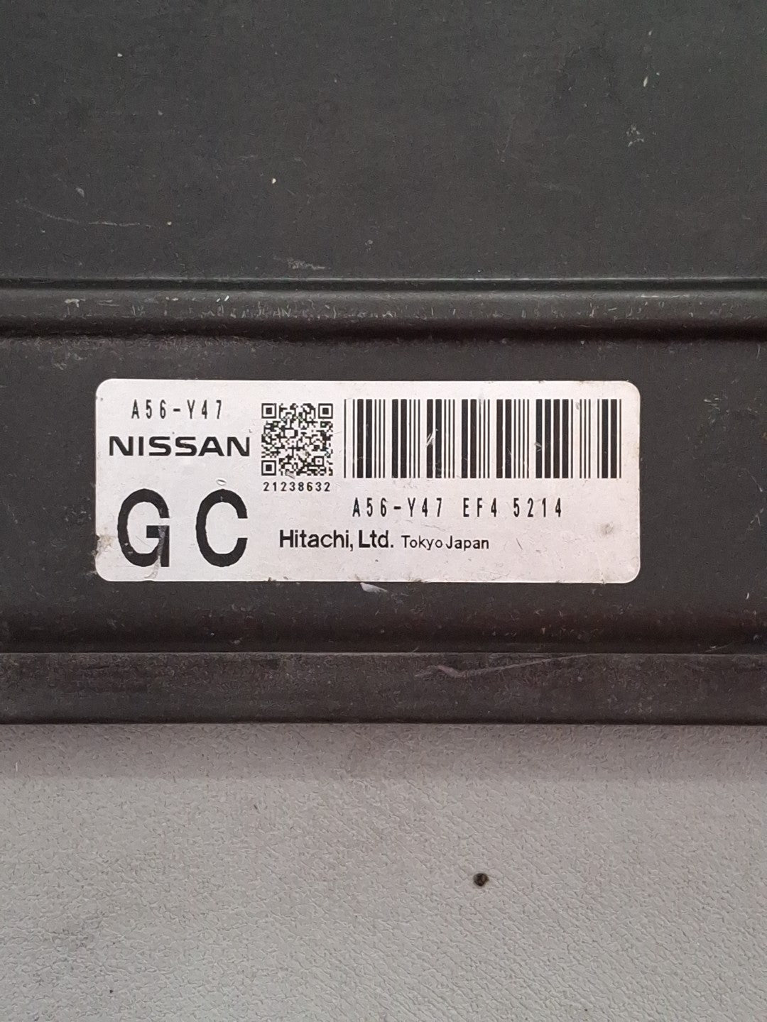 NISSAN ALTIMA ECM/ECU A56-Y47 EF4 5214