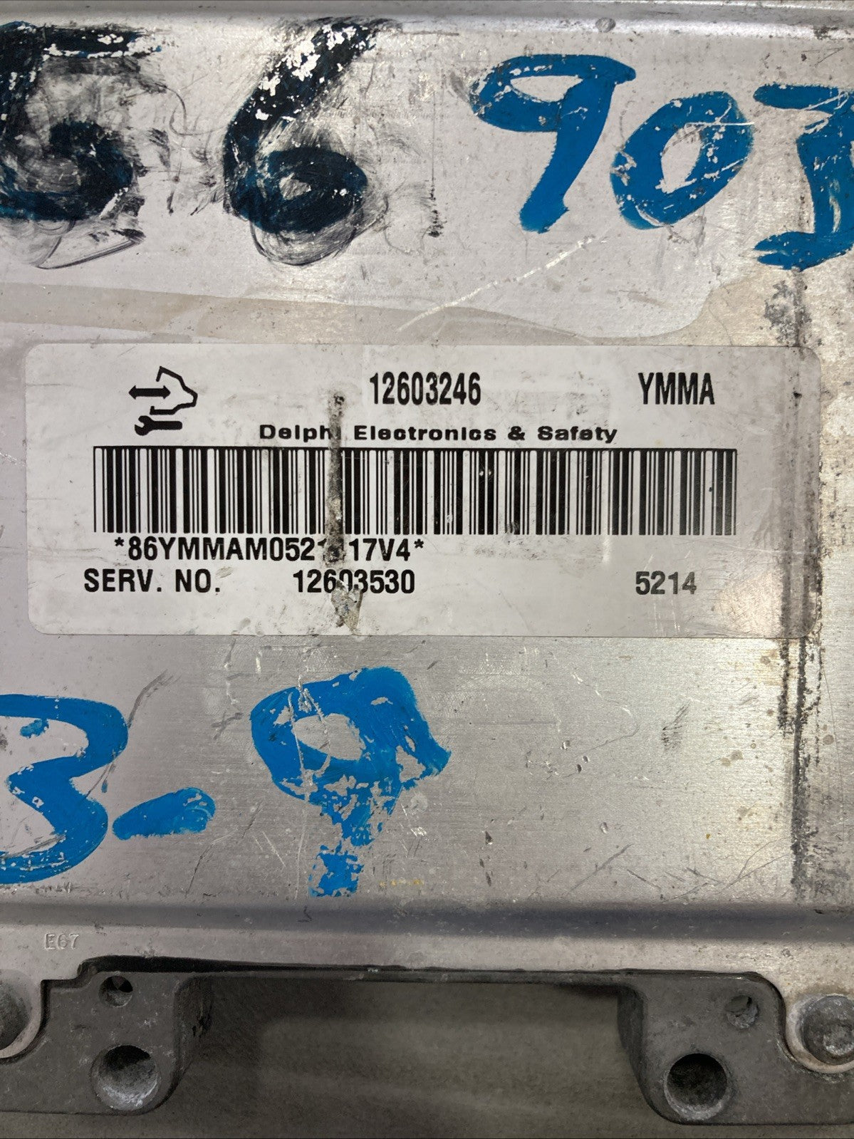 Pontiac G6 ECU/ECM 12603246