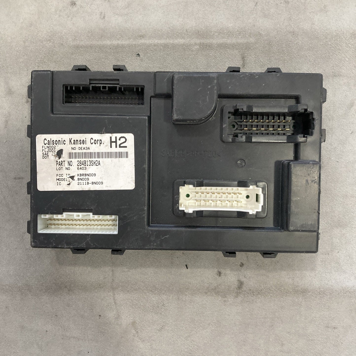2016-2019 Nissan Sentra Body Control Module 284B13SH2A