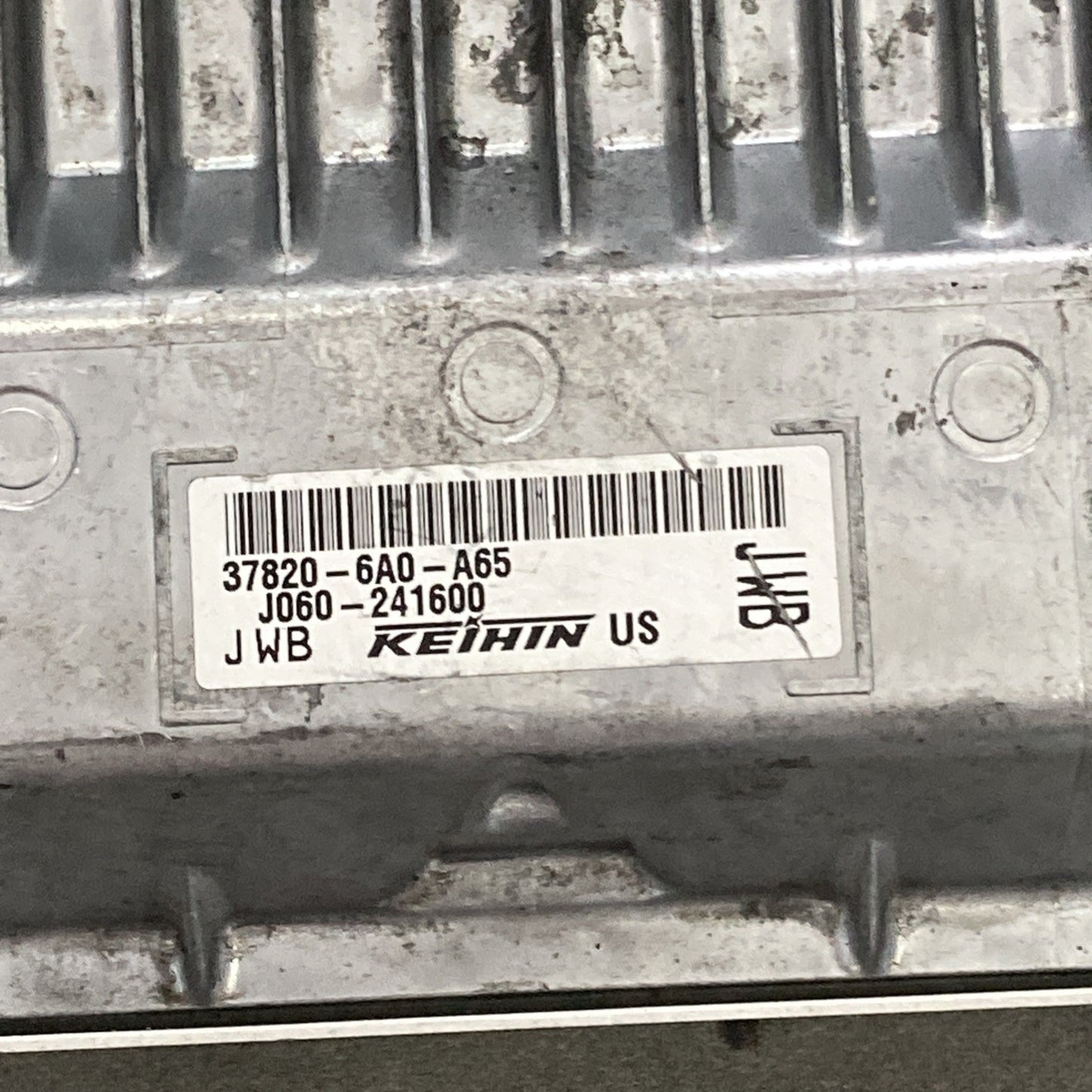 2019 Honda Accord 1.5L ECU/ECM 37820-6A0-A65