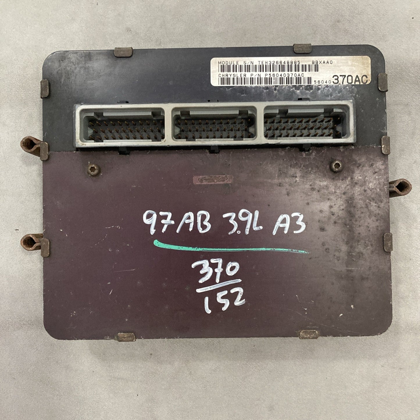 1997 Dodge Ram Van 3.9L ECU/ECM P56040370AC