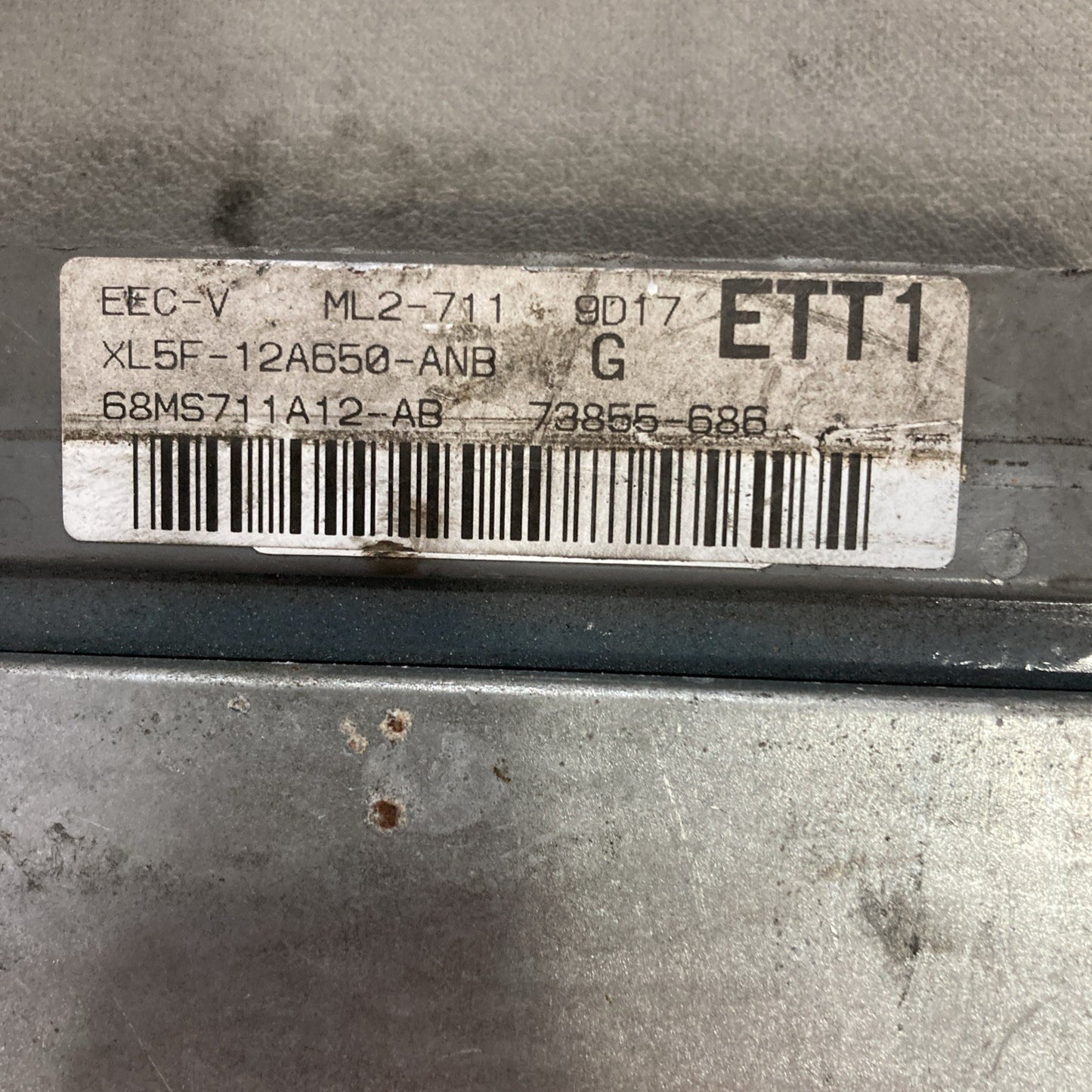 1999 Ford Ranger ECU/ECM XL5F-12A650-ANB