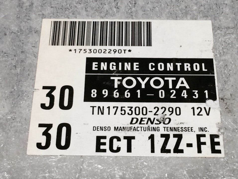 1998 Toyota Corrolla ECU 89661-02431